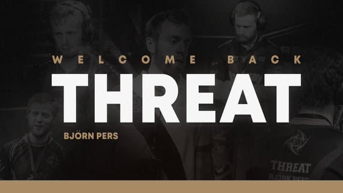 THREAT重返NiP擔任戰略教練