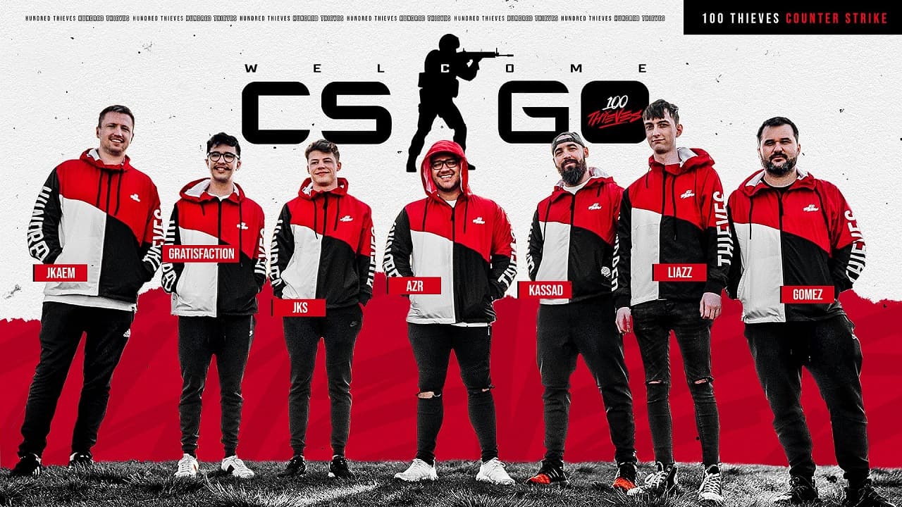 100 Thieves 重返CSGO 並簽下Renegades陣容