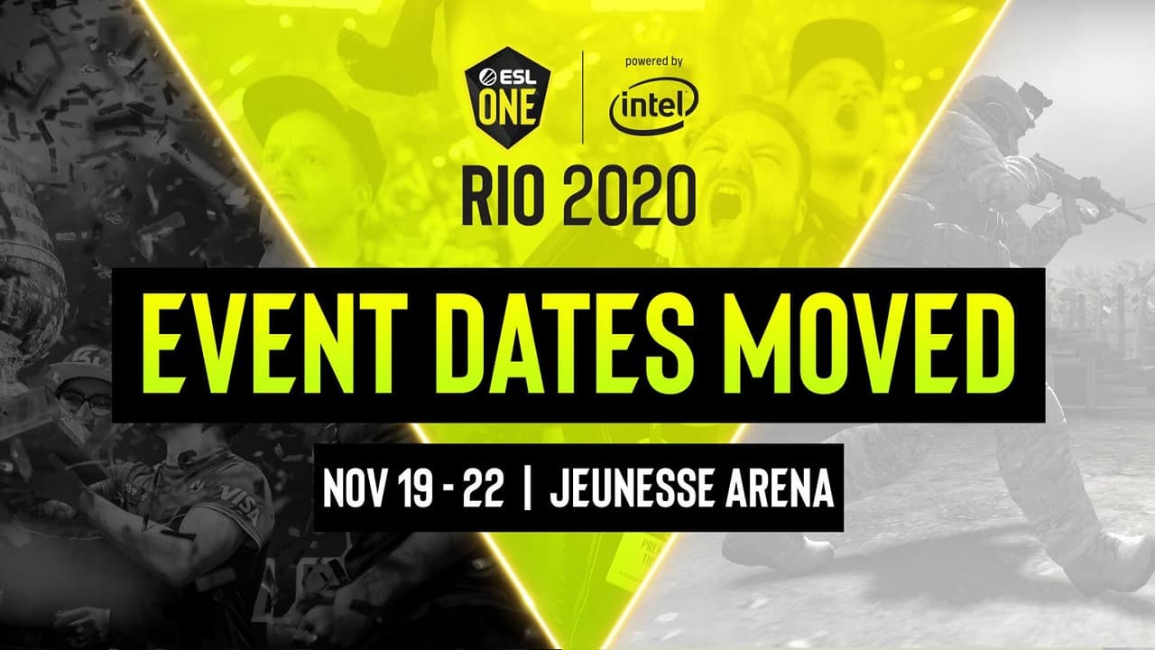 ESL One Rio 2020 因疫情延期至11月 獎金增至200萬美元  今年第二屆Major將取消