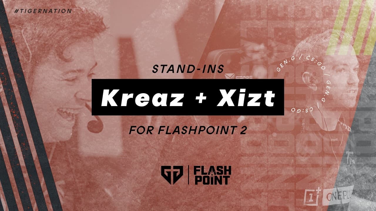 Xizt kreaz 將為Gen.G Stand-in Flashpoint 2