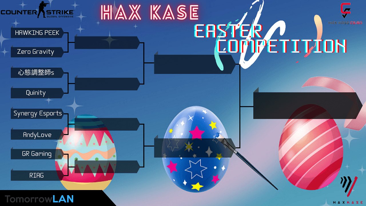 Hawking Peek及GR Gaming躋身Hax Kase Easter Competition決賽