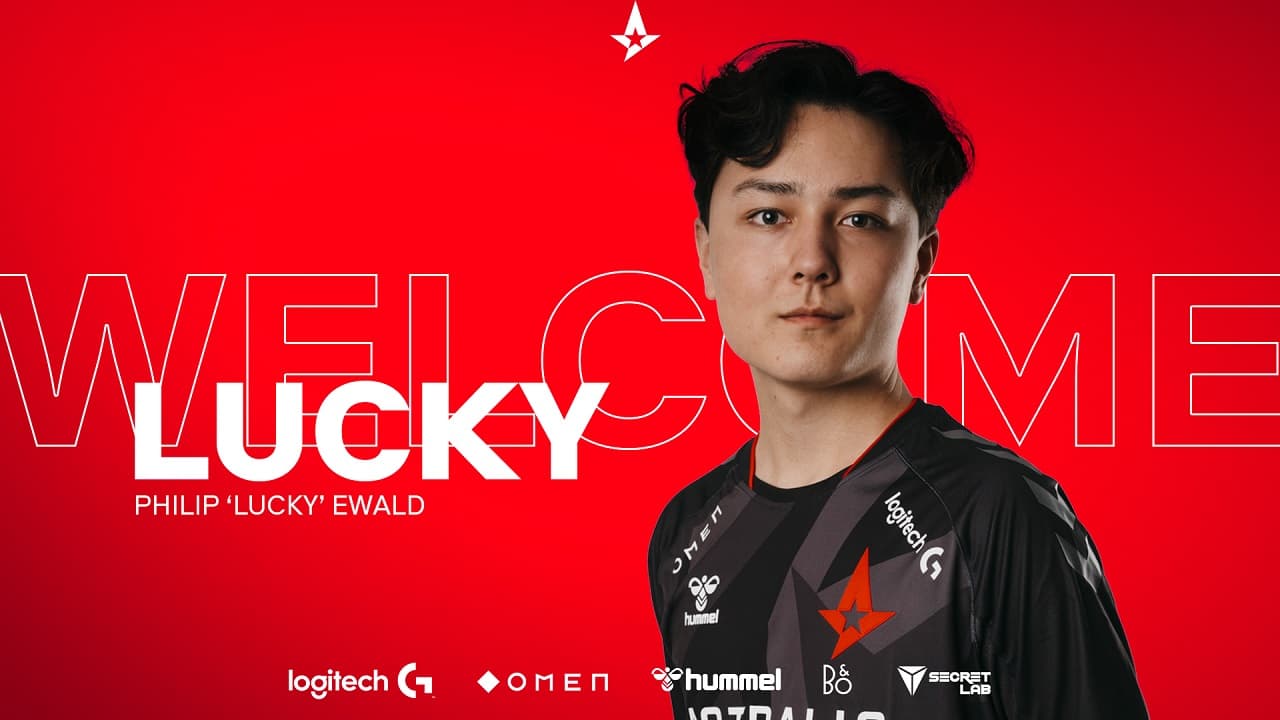 Astralis簽入Lucky重建六人名單