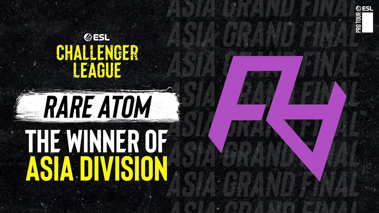 Rare Atom躋身ESL Pro League Season 16 Conference