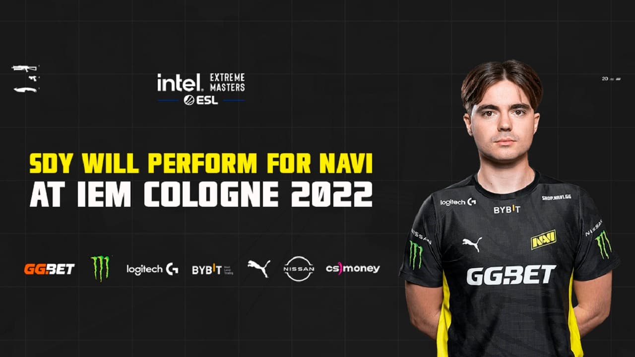 sdy將隨隊NAVI參加IEM Cologne 2022