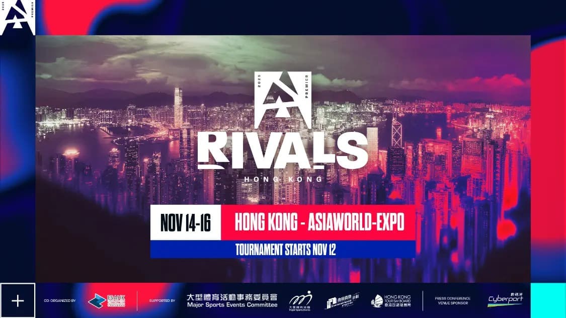 BLAST Rivals香港站門票發售資訊｜票價、發售日期、座位區