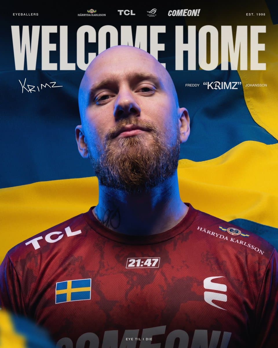 再續前緣！KRIMZ 宣佈加盟 EYEBALLERS 與 JW 重聚