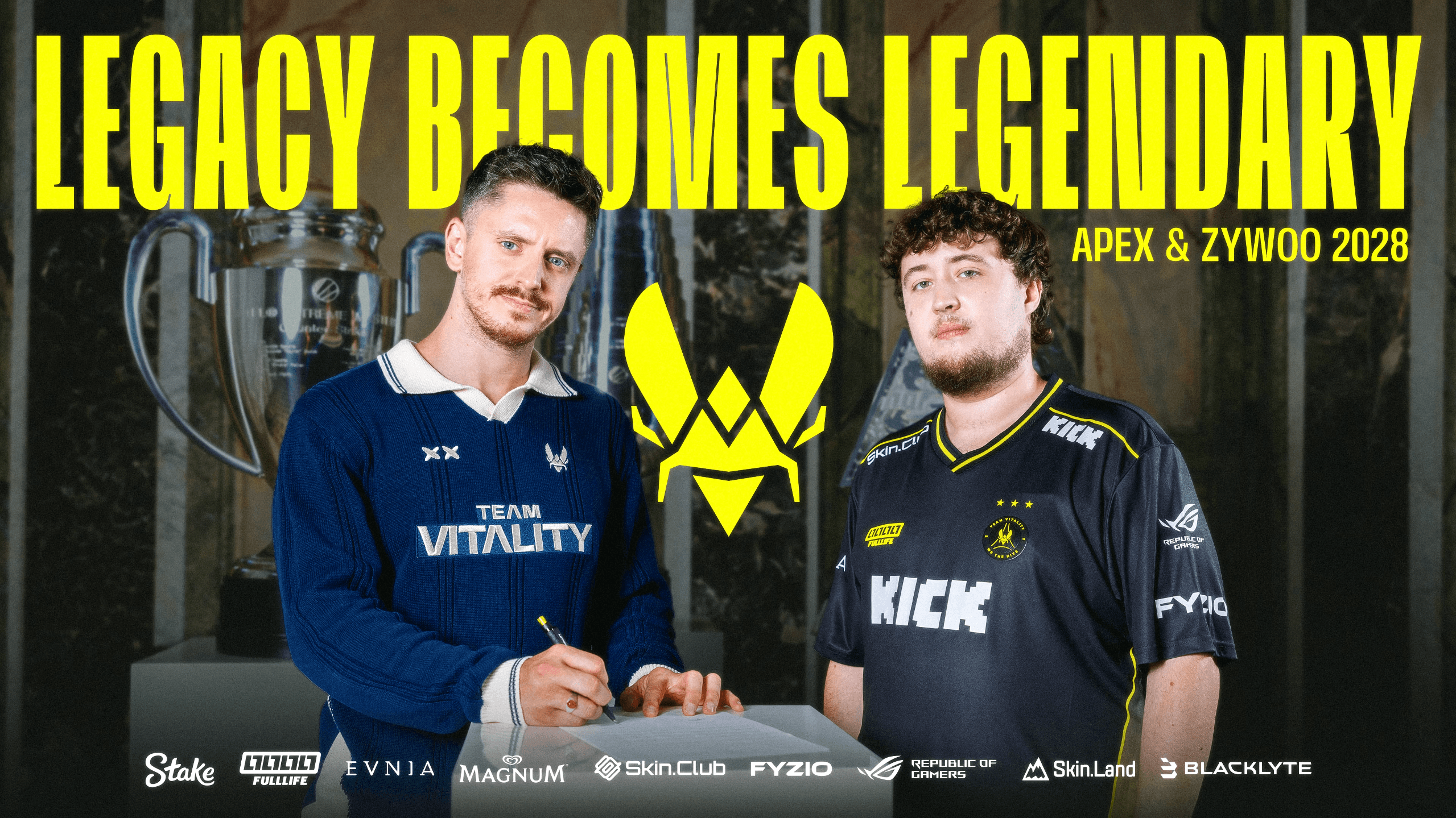 ZywOo、apEX完成續約，與Vitality簽約至2028年
