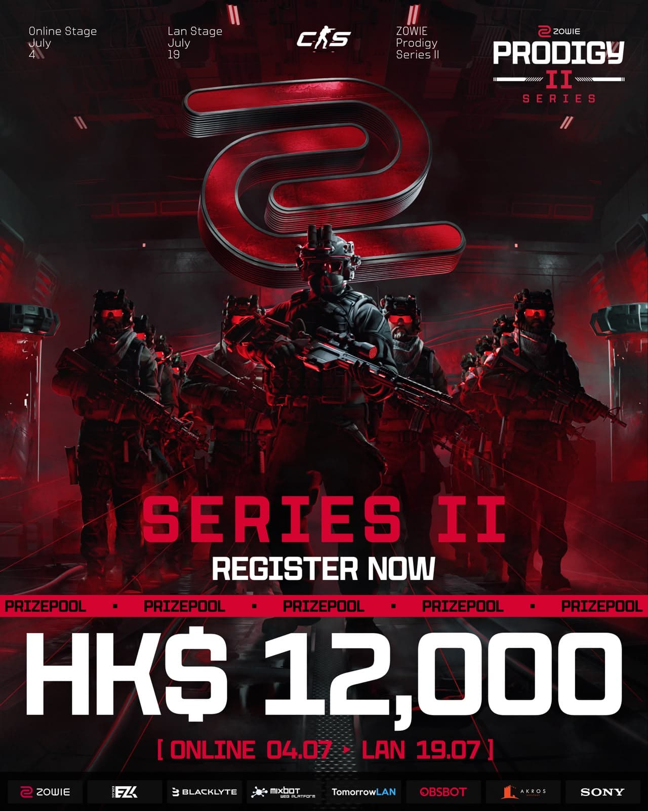(港澳賽事) ZOWIE Prodigy Series Season 2 現正接受報名!